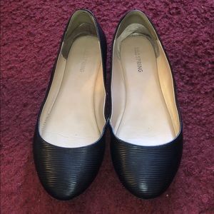 Call it spring black flats